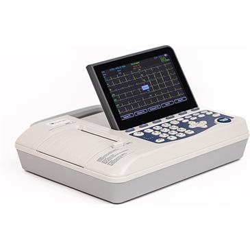 Electrocardiografo 3 canales con pantalla LCD a color 7"