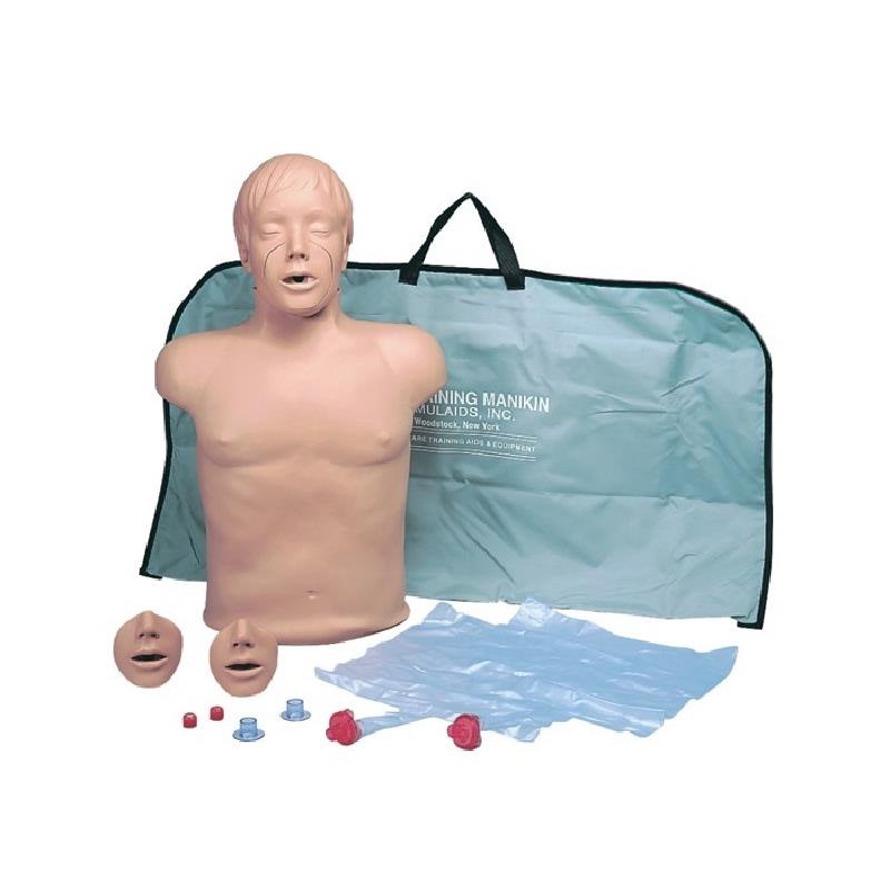 TORSO DE ADULTO PARA RESUCITACION CARDIOPULMONAR.