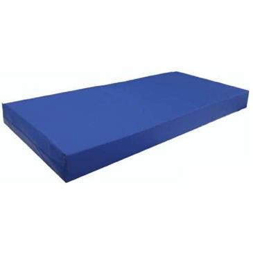 COLCHÓN VISCOELÁSTICO.CON FUNDA SANITARIA AZUL. 15CMS.