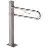 ASIDERO ABATIBLE CON PORTARROLLO, LONGITUD 800 MM.,