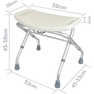 Asiento de ducha plegable