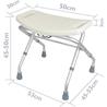 Asiento de ducha plegable