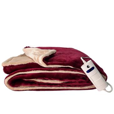 Manta electrica polar reversible 180 x 130 cm