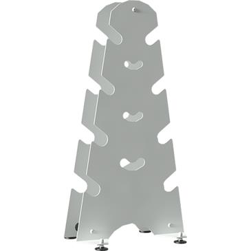 JUEGO DE MANCUERNAS CROMADAS .CON SOPORTE DE ACERO.