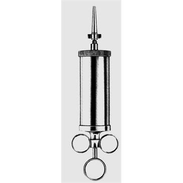 JERINGA PARA OIDOS AC/INOX. CON DOS CÁNULAS 100ML
