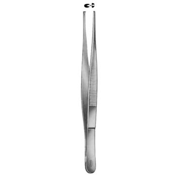 PINZAS DISECCIÓN STANDARD CON DIENTES 1 : 2  16 CMS