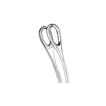 PINZA PARA PÓLIPOS Y TAMPONES FOERTSER 25 CMS