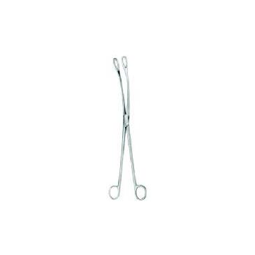 PINZA PARA COGER EL CUELLO DEL ÚTERO KELLY 32CMS.
