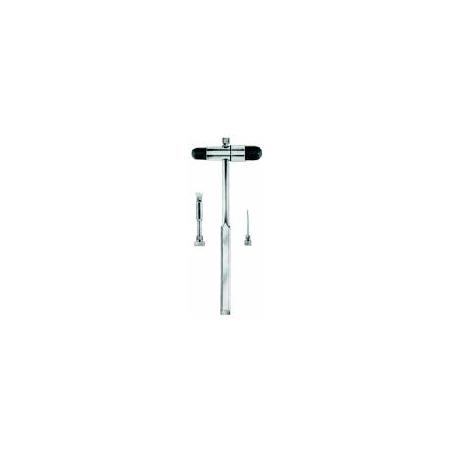 MARTILLO DE PERCUSIÓN BUCK 18CMS CON AGUJA Y CEPILLO MARTILLO DE PERCUSIÓN BUCK 18CMS CON AGUJA Y CEPILLO