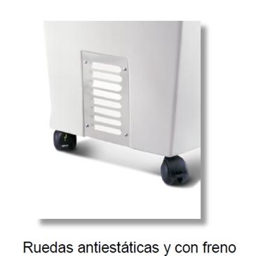 Aspirador de quirófano ORDISI 45L/min con 2 frascos de 3L