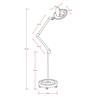 Lampara lupa led de luz fria de 5 dioptrias