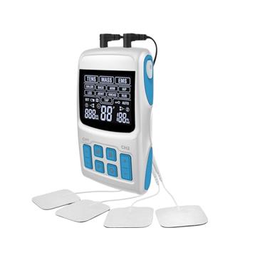 Electroestimulador 2 canales 3 en 1 con 36 programas