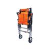 Silla de evacuación plegable con 2 ruedas