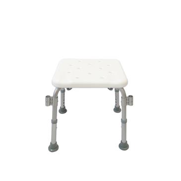 Banqueta de ducha regulable con reposabrazos