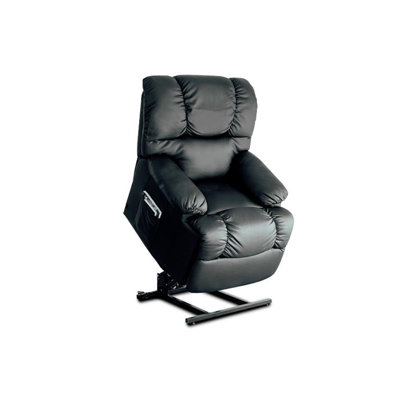 Sillón relax con función auto-ayuda. Color negro