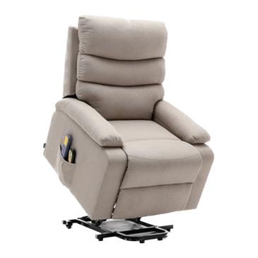 Sillón relax con función auto-ayuda, levanta personas, arena
