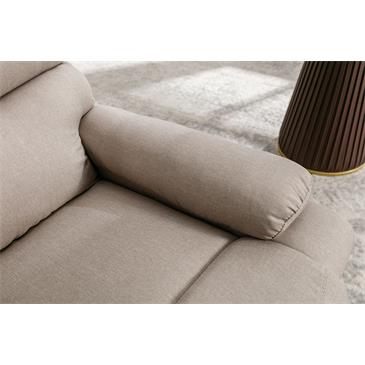 Sillón relax con función auto-ayuda. Color arena