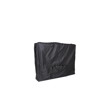 Camilla plegable de aluminio 3 cuerpos 180 kg. Color negro