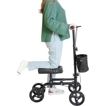 Andador plegable de rodilla