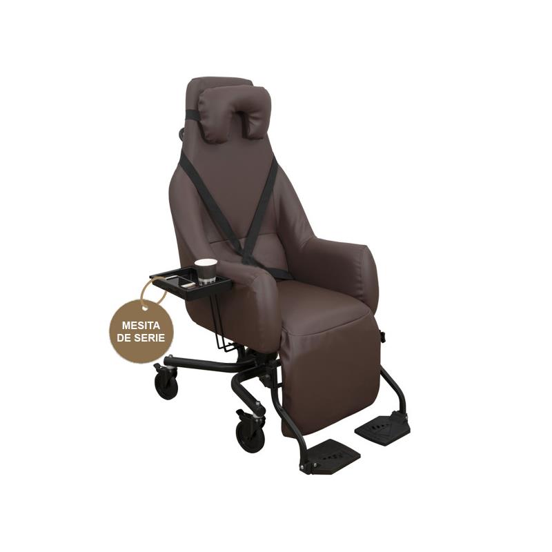 Sillón basculante con ruedas ESSENTIEL