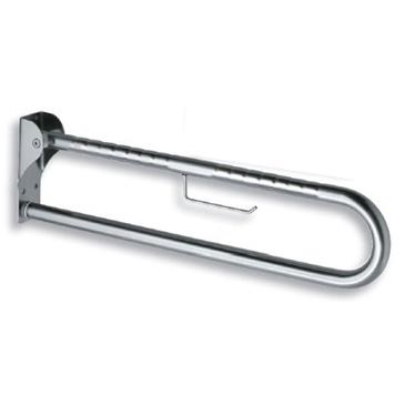 ASIDERO ABATIBLE, LONGITUD 700 MM., CON PORTARROLLO,