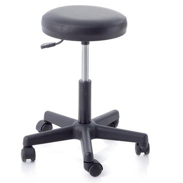 TABURETE SIN RESPALDO. BASE DE ABS INYECTADO.