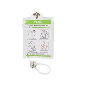 JUEGO DE PARCHES ADULTO PARA DESFIBRILADOR EME10203