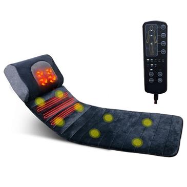 Colchoneta de masaje y almohada Shiatsu con calor lumbar