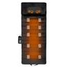 Colchoneta de masaje y almohada Shiatsu con calor lumbar
