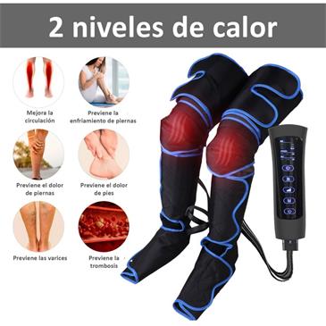 Masajeador con presoterapia para pies y piernas