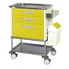 Carro de enfermeria basic de 3 cajones