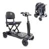 Scooter plegable eléctrico para adultos. Color negro