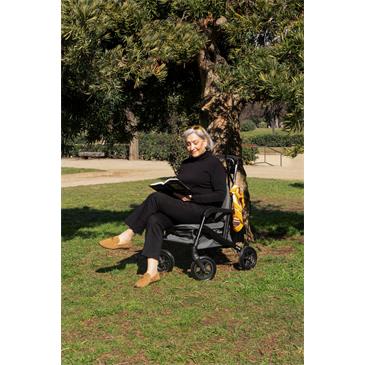 Andador para la compra plegable