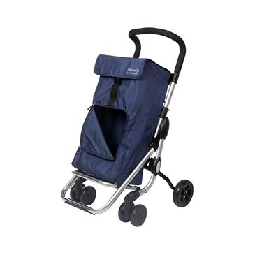 Carro para la compra plegable. Color azul