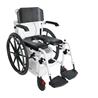 Silla de baño con ruedas autopropulsables