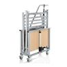 Cama electrica plegable 4 planos OVAL con trend/antitrend y accesorios