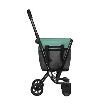 Carro de la compra EASY GO. Color Grey-Aquamarine