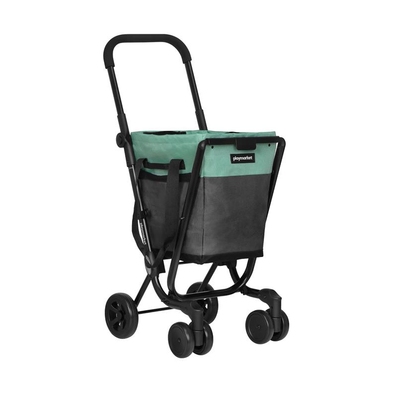 Carro de la compra EASY GO. Color Grey-Aquamarine