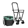 Carro de la compra EASY GO. Color Grey-Aquamarine