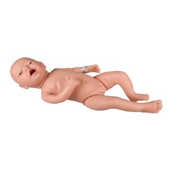 Maniquí neonato masculino para ejercicios del cuidado del bebe