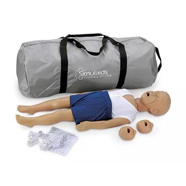 Maniquí de niño 3 año para entrenamiento de reanimación cardiopulmonar