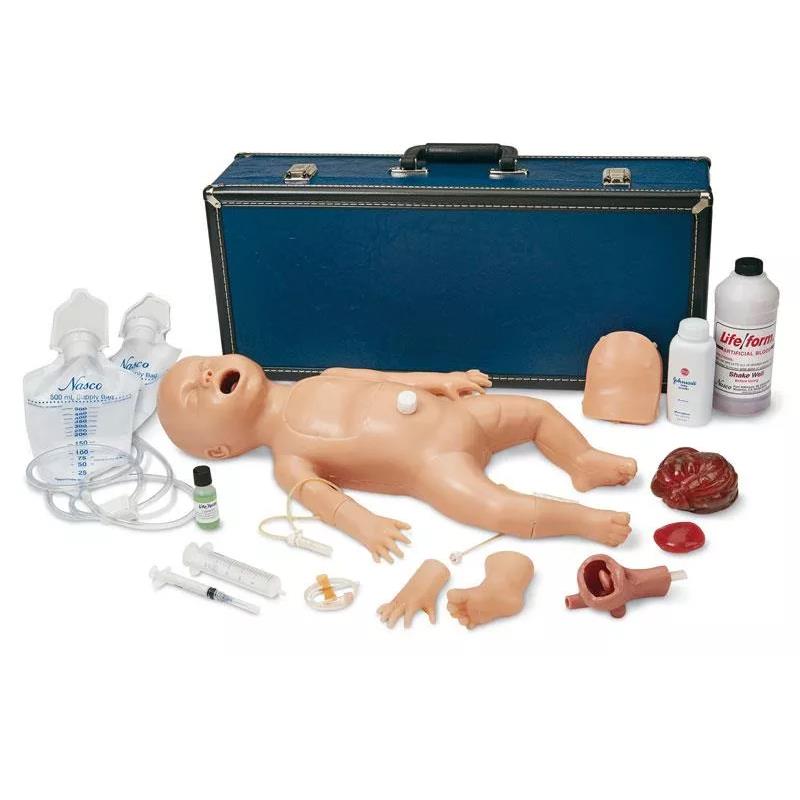Torso maniquí con electrónica para reanimación cardiopulmonar