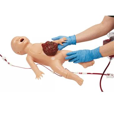 Torso maniquí con electrónica para reanimación cardiopulmonar
