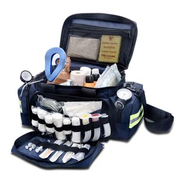 Bolsa ligera de emergencias. Color azul