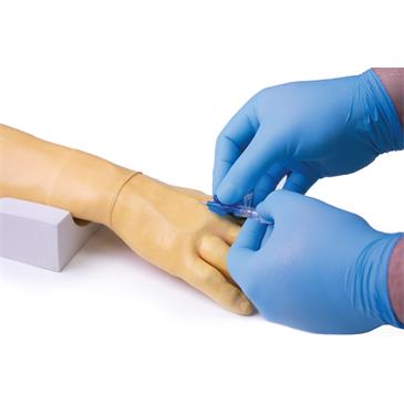 Brazo de entrenamiento para inyección e infusión intravenosa