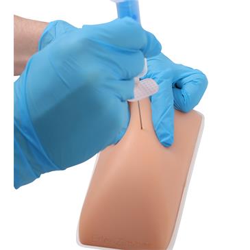 Entrenador de inyeccion intradérmica, subcutánea e intramuscular