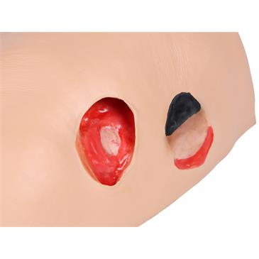 Simulador de cuidados y vendajes Decubitus Dan