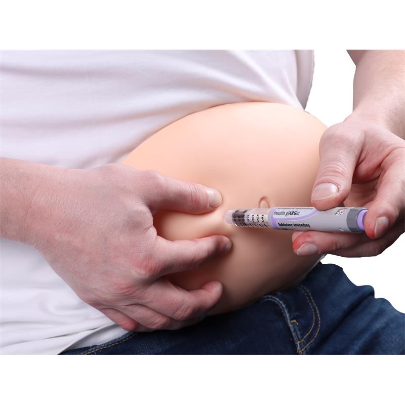 Modelo de entrenamiento abdominal para la diabetes