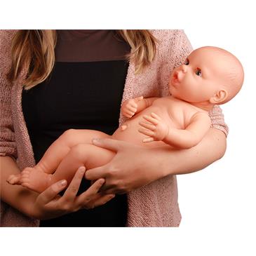Maniquí neonato masculino para ejercicios del cuidado del bebe