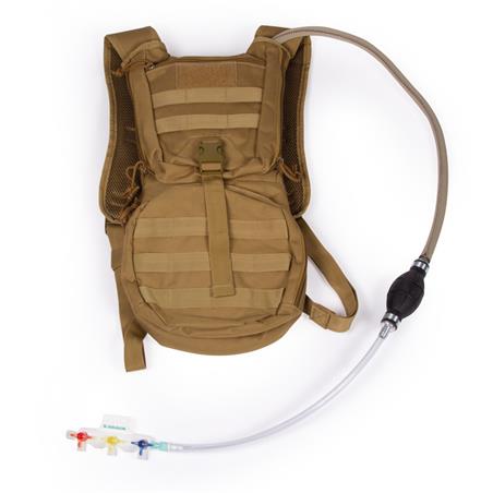 Dispositivo de bombeo de sangre manual con Mochila Dispositivo de bombeo de sangre manual con Mochila